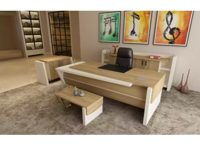 Письменный стол журнальный столик шкаф для документов комод современное коричневое дерево.