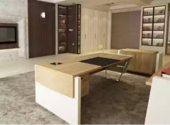 Письменный стол журнальный столик шкаф для документов комод современное коричневое дерево.