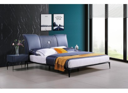 Спальня Мебель 3 шт. Набор Отельная Кровать + 2 Прикроватные Тумбочки Высокий Глянец Кровати Италия