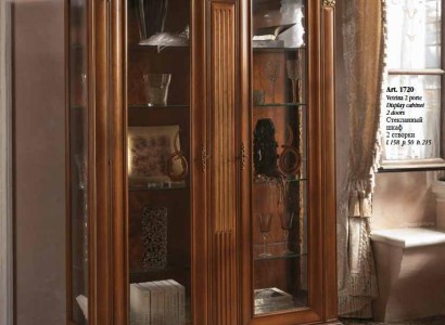 витринный шкаф,витрины для гостиной,смотреть шкафы дизайн барокко рококо Италия