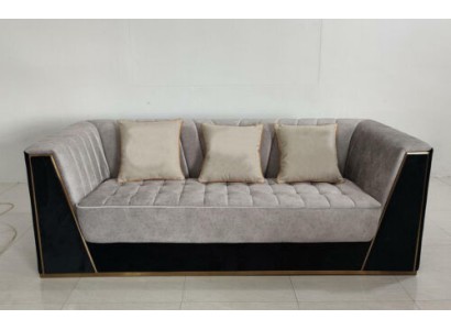 Sofa 3 Sitzer Sofas Luxus Textil Couchen big Polster Designer Möbel Dreisitzer