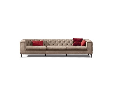 Sofa 4 Sitzer Ledersofas Luxus Designer Couch Neu Sofa Luxus Chesterfield Neu