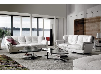 Edle Wohnzimmer Sitzmöbel Designer 3+2 Polstersofas Luxuriöses Couch-Set