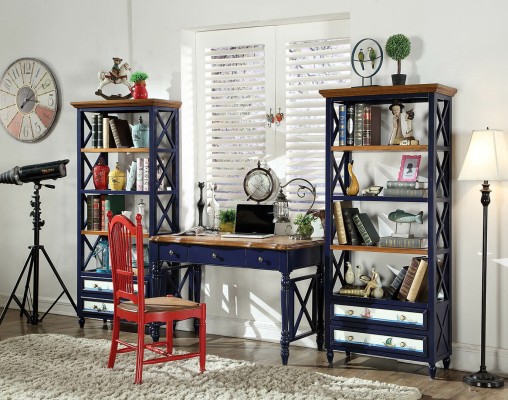 Письменный стол Офис Мебель Дерево Полки Офисный стол Обеденный стол Стол Стул 4 предмета.