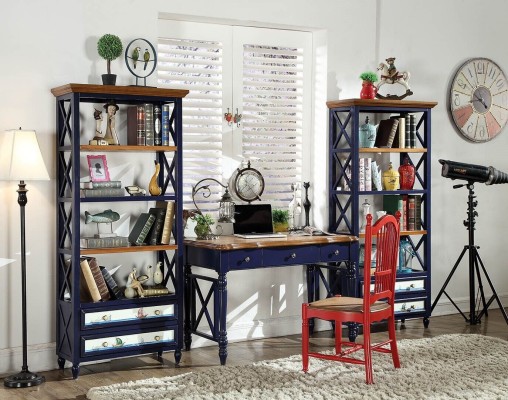 Письменный стол 2-х частей, стол, шкаф, рабочая комната, настоящая деревянная мебель, офис, обеденный стол.