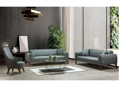 Moderne Sofagarnitur 331 Sitz Sofa Sitz Couch Polster Couchen Möbel