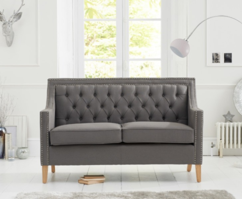 Диван Chesterfield Sofa Couchen обитый тканью, 2-местный.