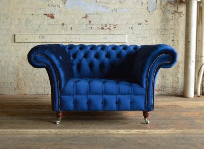 Chesterfield кресло, канапе для телевизора, 1-местный диван из текстильного материала, обивка кресел.