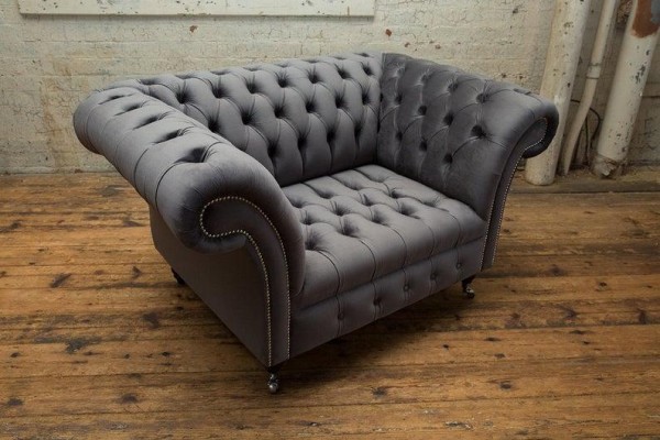 Диван Chesterfield Design 1 место тканевый диван Софа Пуф Классический текстильный диван