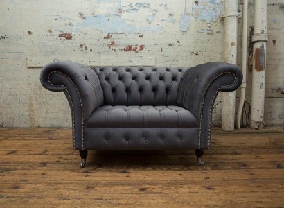 Диван Chesterfield Design 1 место тканевый диван Софа Пуф Классический текстильный диван