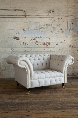 Chesterfield дизайн диван кресло диван обивка роскошный текстиль диваны 1-местный #112