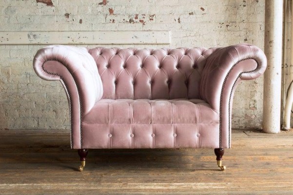 Преобразовать дизайн дивана в стиле Честерфилд в роскошный текстильный кресло кресло 1 место #133.