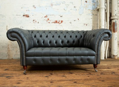 Chesterfield 2-местный диван кожаный диван диван обивка мебель комплект двойной новый