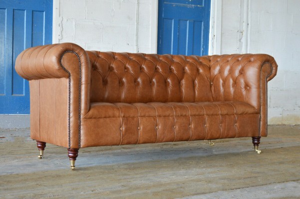 Chesterfield трехместный диван обивка диван дизайн диваны Диваны Ledercouch новый