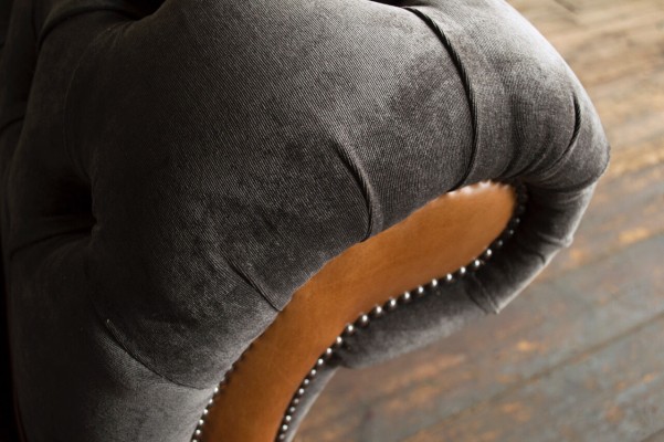 Кресло одноместное телевизионное клубное диван Честерфилд оригинальная Англия мебель новая