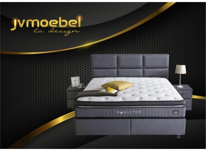 Текстильное постельное белье 2x, прикроватные тумбы 3 шт., спальня в стиле современного роскошного набора мебели. Новые кровати.