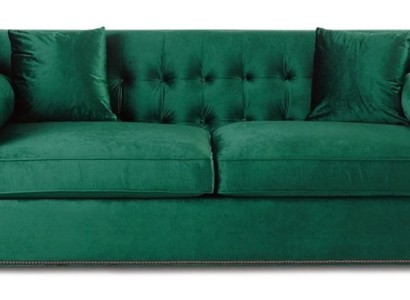 Chesterfield зеленый тканевый диван для гостиной обивочная ткань диван диваны трехместный