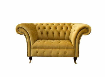 Chesterfield желтый кресло диван обивка роскошный текстильный дизайн новые диваны