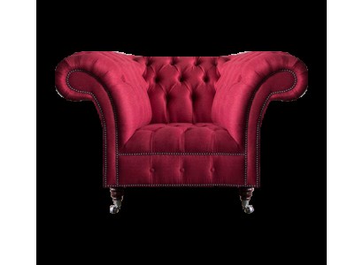 Кресло Честерфилд розового цвета, дизайнерская мебель для сидения, роскошное сиденье из текстиля для гостиной.