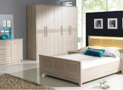 Schlafzimmer Möbel Einrichtung Bett Kleiderschrank Kommode Komplett Set Kommode  Спальня мебель оборудование кровать шкаф комод полный набор комод