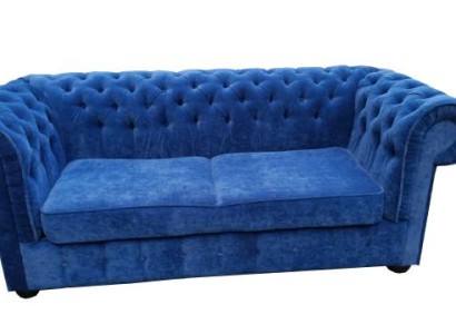 Chesterfield бархат ткань текстиль диван диван обивка 3-местный классический диван. Новый!