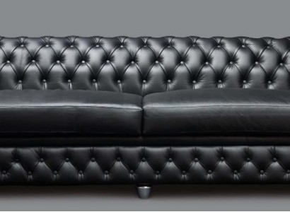 Chesterfield 3-х местный диван XXL с обивкой, комплект мебели с диваном бэнком больших размеров 2016-22.