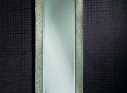 Классическое зеркало с деревянной рамой 180x90 для гостиной.