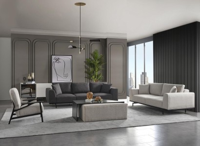 Sofa Suite 431 пуф журнальный столик сиденье дизайн гостиной новый 5 предметов