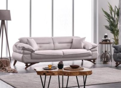 Sofa 3 Sitzer Wohnzimmer Polstersofa Stil Modern Neu Couch Design Dreisitzer