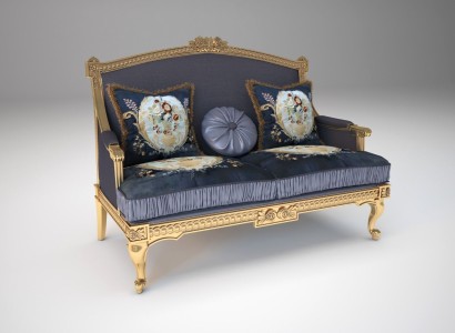 Мебель 2-местный диван Couch мягкая гостиная клуб диваны дизайн двухместный